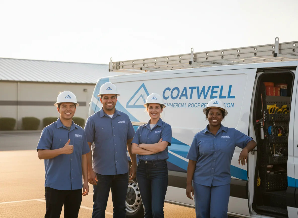 Commercial roof coating company in Norwood, VA